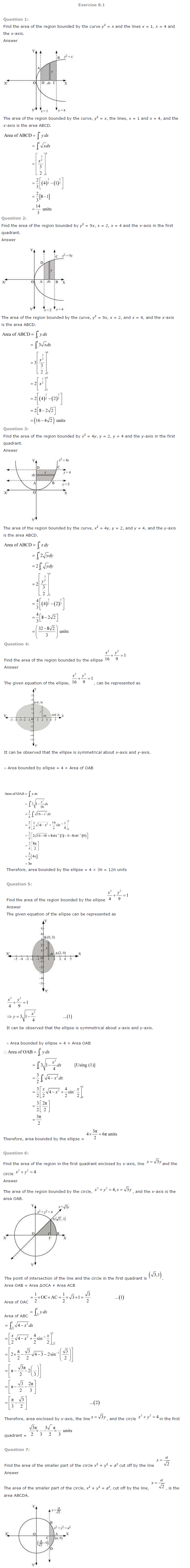 NCERT Solutions for Class 12th Maths