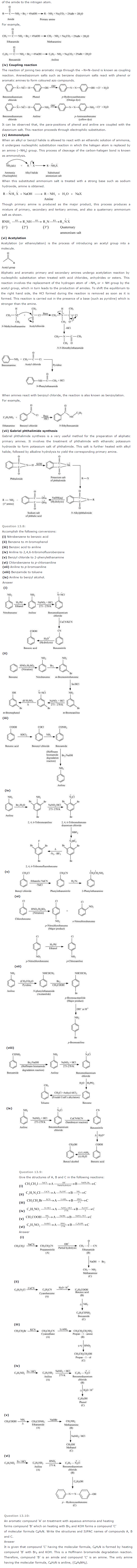 NCERT Solutions for Class 12th Chemistry